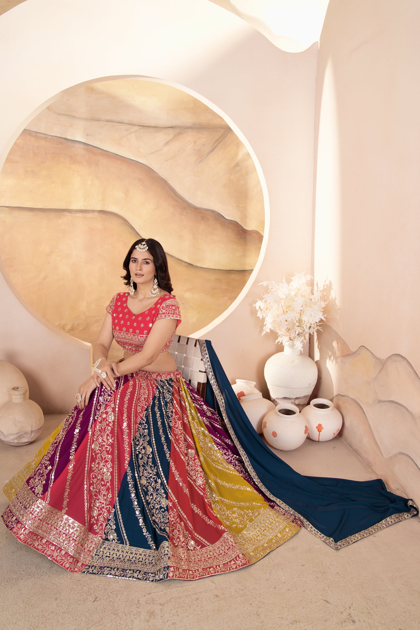 "Dazzling Bridal Lehenga Choli Collection: Elevate Your Wedding Style!"