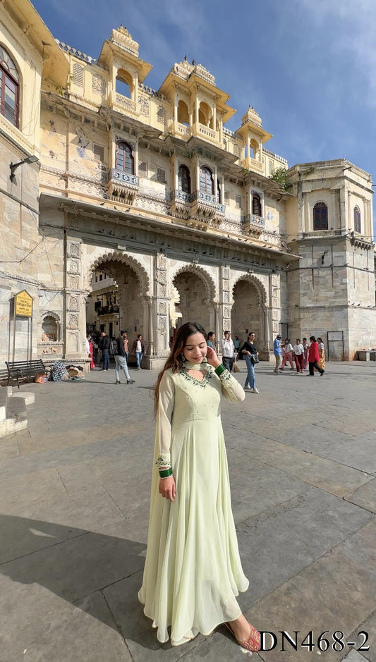 New Look Heavy Quality Hand Work Gown