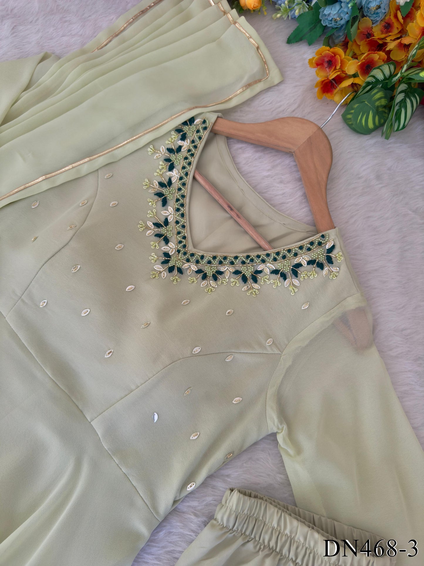 New Look Heavy Quality Hand Work Gown