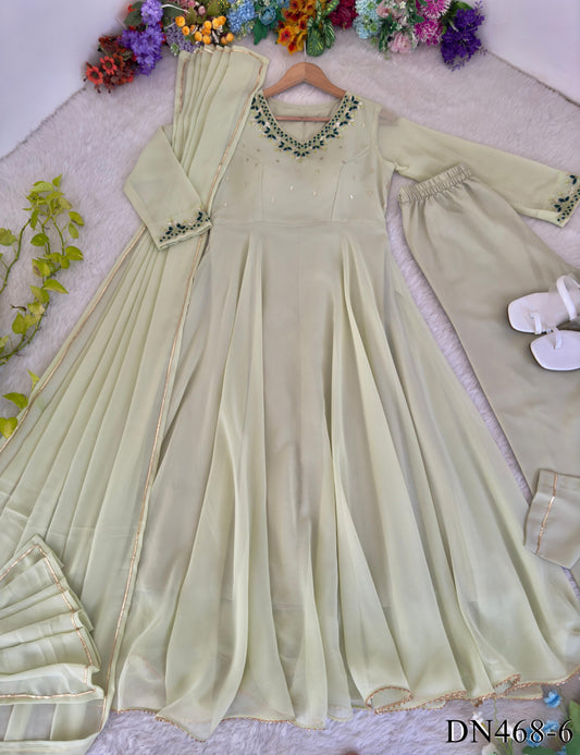 New Look Heavy Quality Hand Work Gown