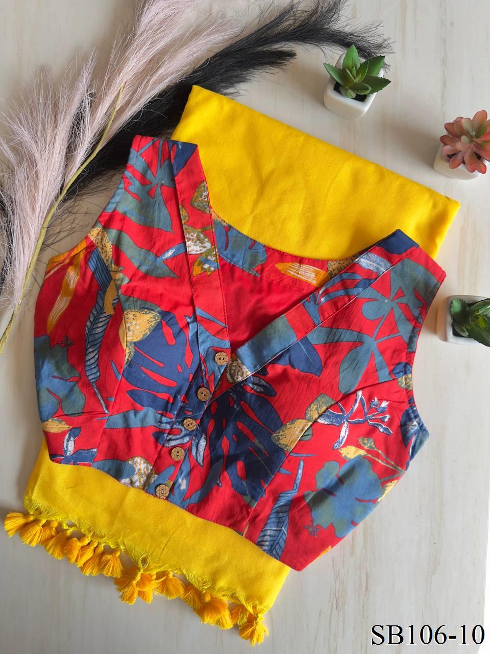 Cotton Silk With Digital Print Saree