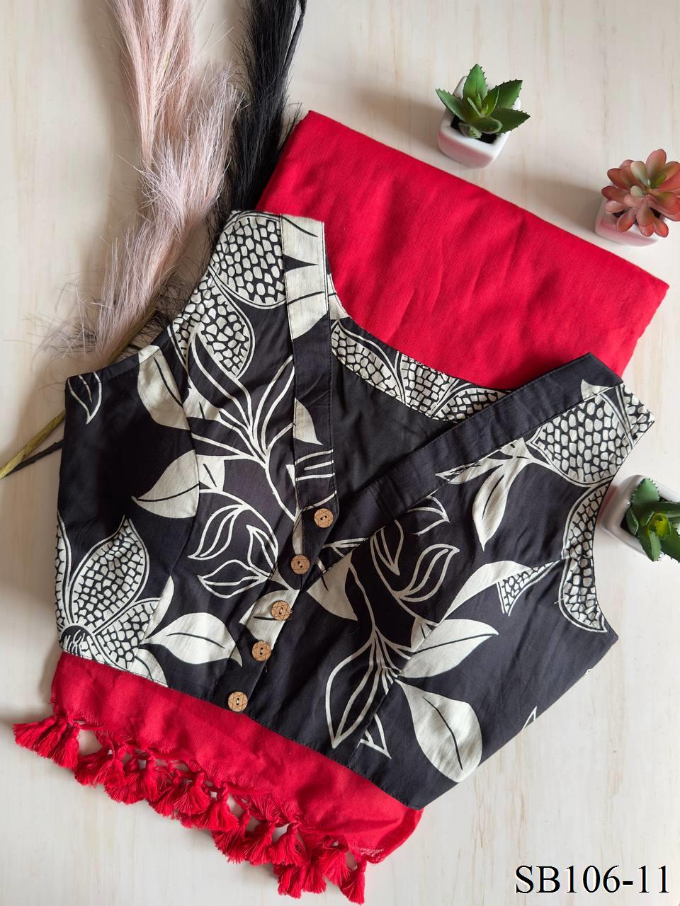 Cotton Silk With Digital Print Saree
