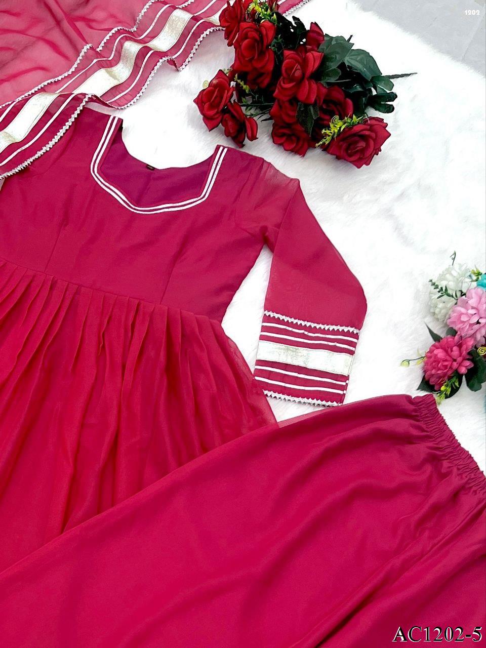 Pink Color Soft & Premium Look Top Plazzo