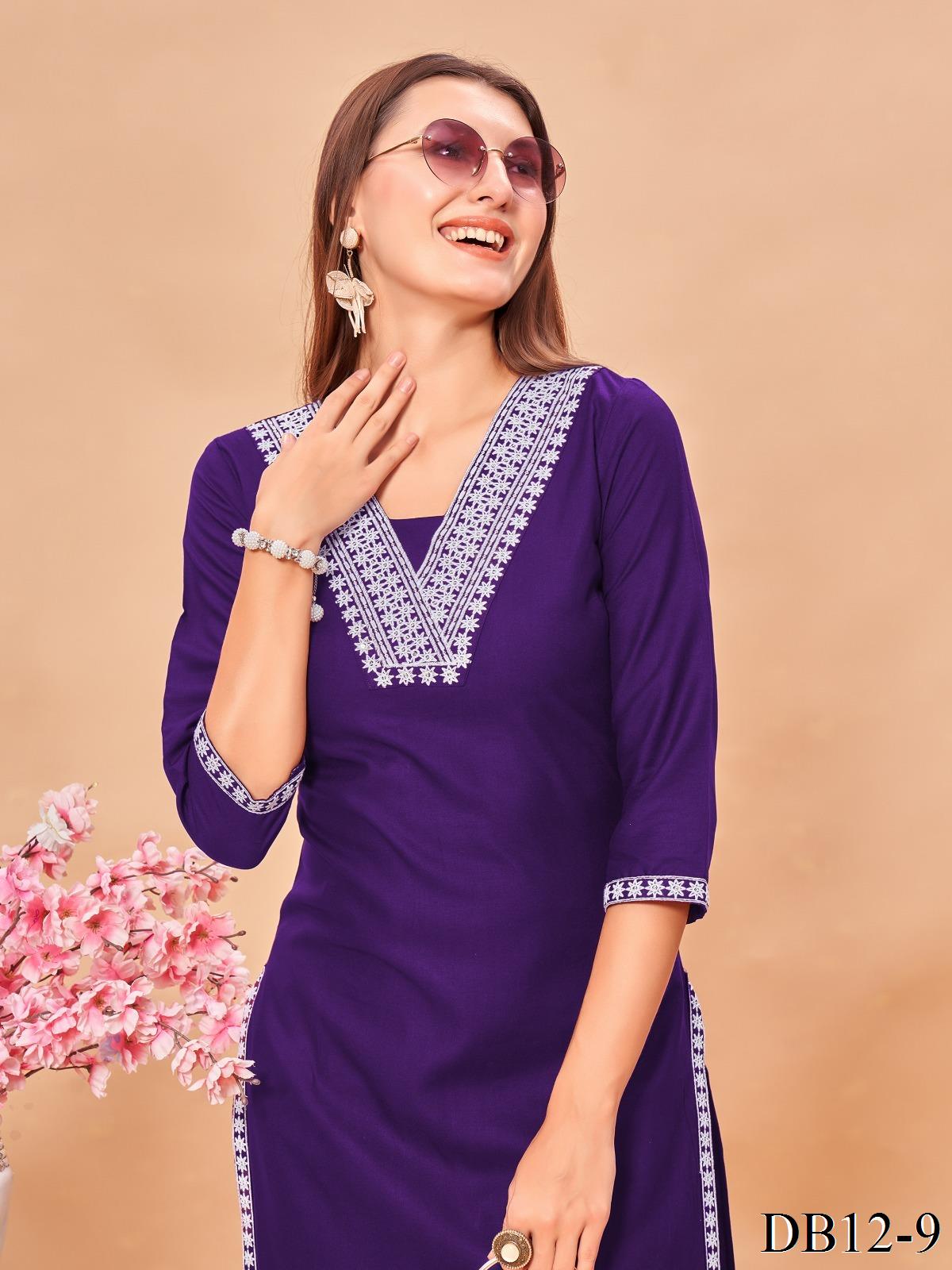 Fancy Look Reyon Fabric V Type Neck Top