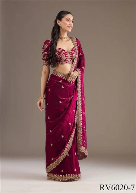 Frendy Satin Silk With Jari Dori Work Saree