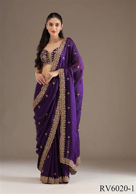Frendy Satin Silk With Jari Dori Work Saree