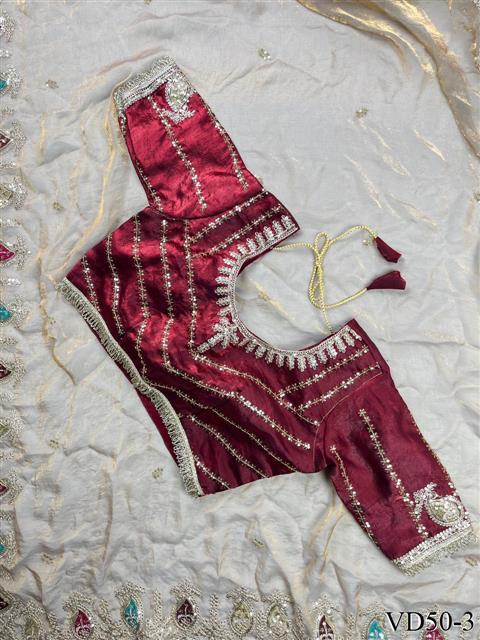 Beautifull Soft Fendy Sartin With Embroidery Sequience Work Saree