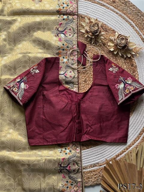Premium Dola Silk & Coding Work