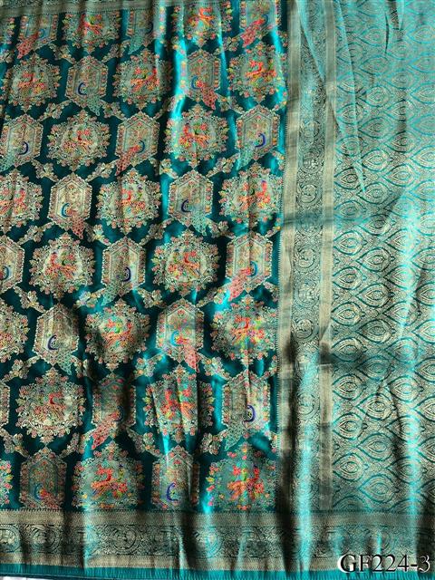 New Arrival Premium Viscose Silk Position Print Saree With Stitched Blouse