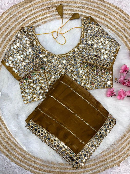 Sequence Work With Coading Lace Border With Heavy Quality jimmy choo sattin saree