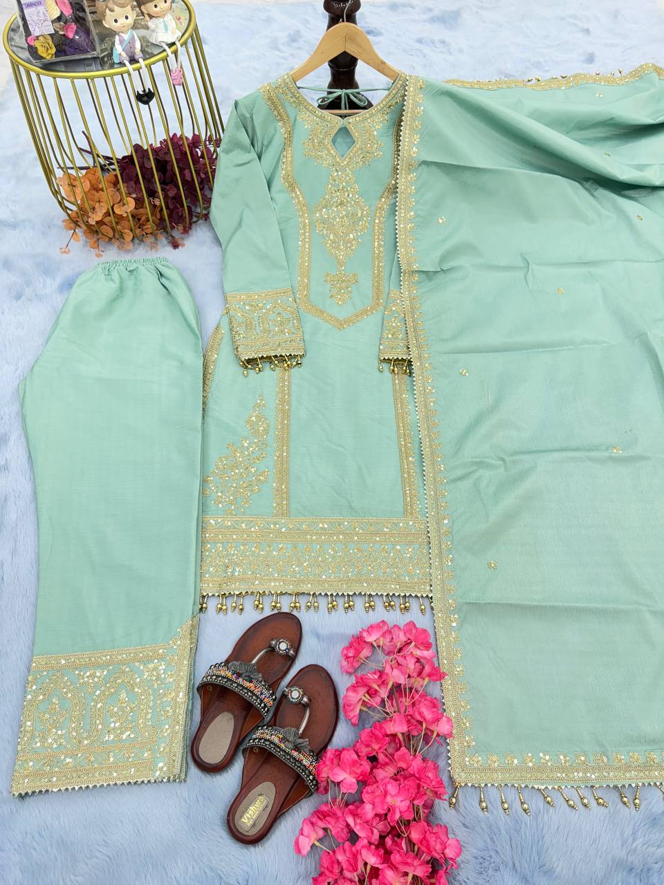 Trending Pakistani Top Plazzo