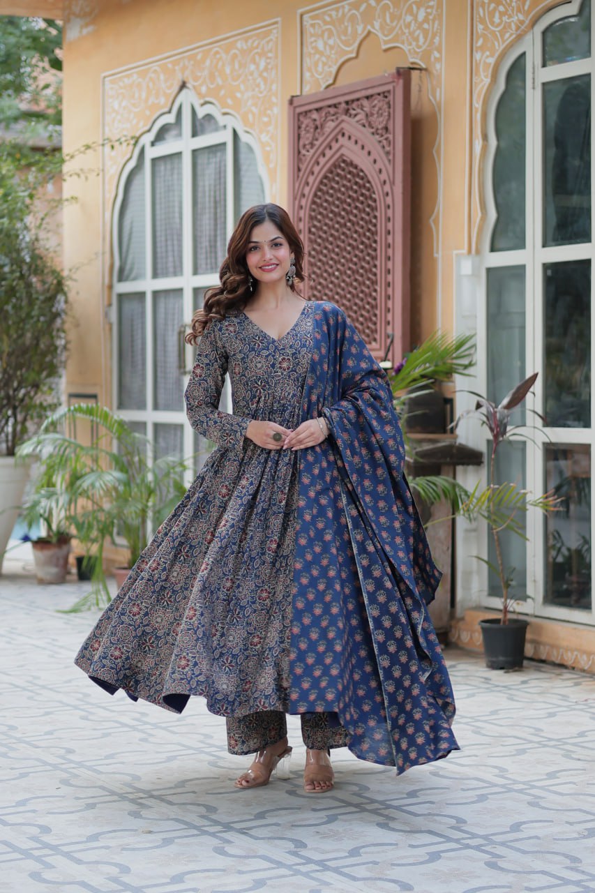 PURE COTTON BEAUTIFULL GOWN