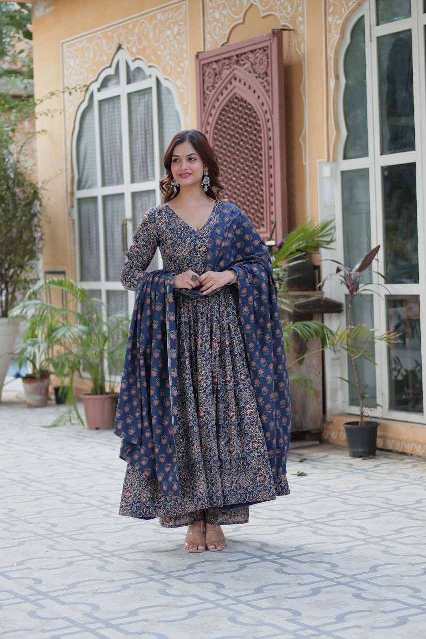 PURE COTTON BEAUTIFULL GOWN