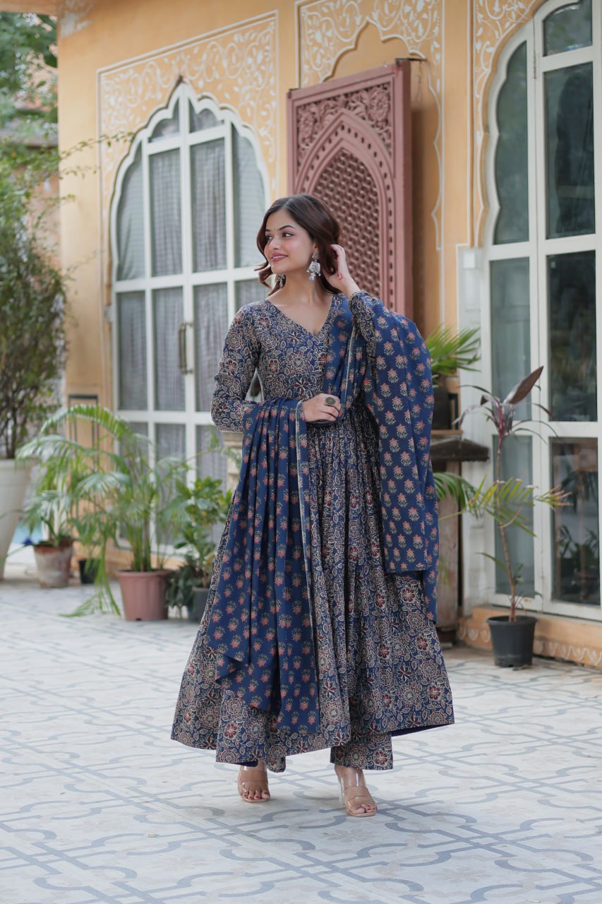 PURE COTTON BEAUTIFULL GOWN