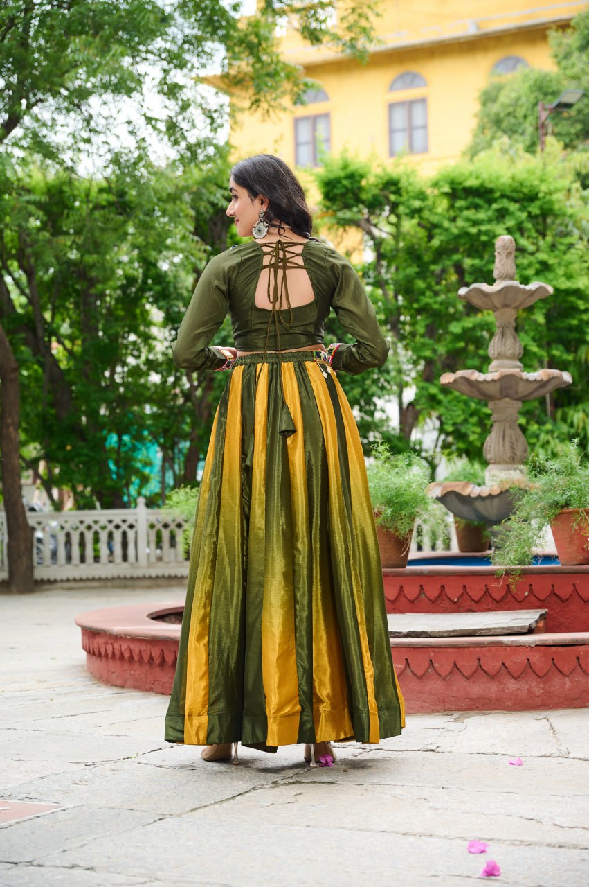 Navratri Special Kutchi Work Lehenga Set