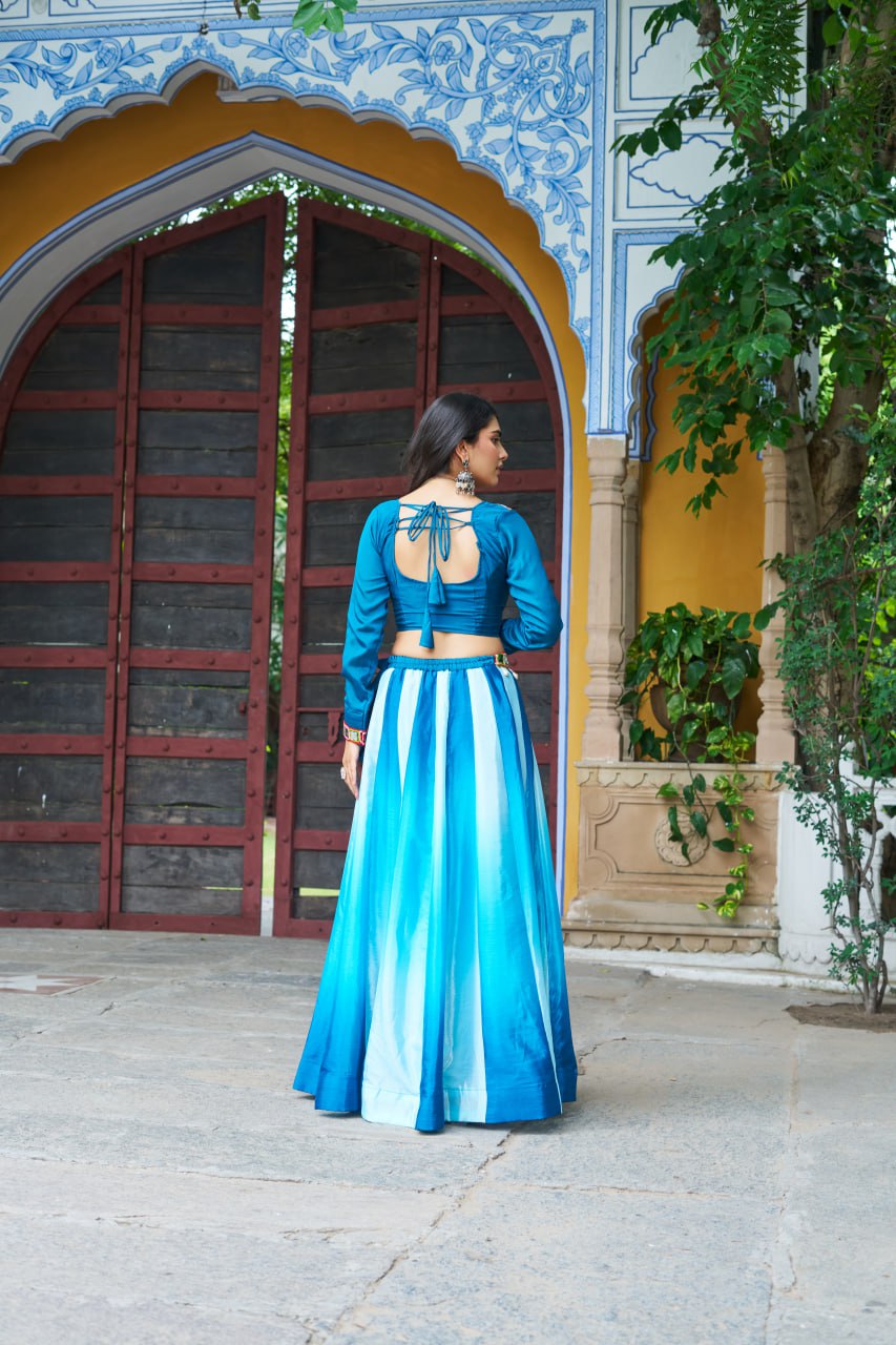 Navratri Special Kutchi Work Lehenga Set