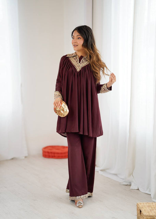 PERFECT COMBINATION LOOK STYLISH CO-ORD SET