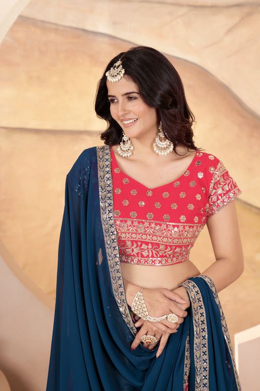 "Dazzling Bridal Lehenga Choli Collection: Elevate Your Wedding Style!"
