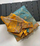 Heavy Dolla Silk Embroidered Saree Set