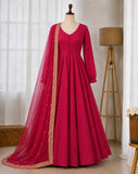 4 Meter Huge Flair Laheriya Printed Anarkali Gown