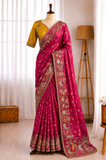 Premium Dola Silk Coding Sequence Work Saree