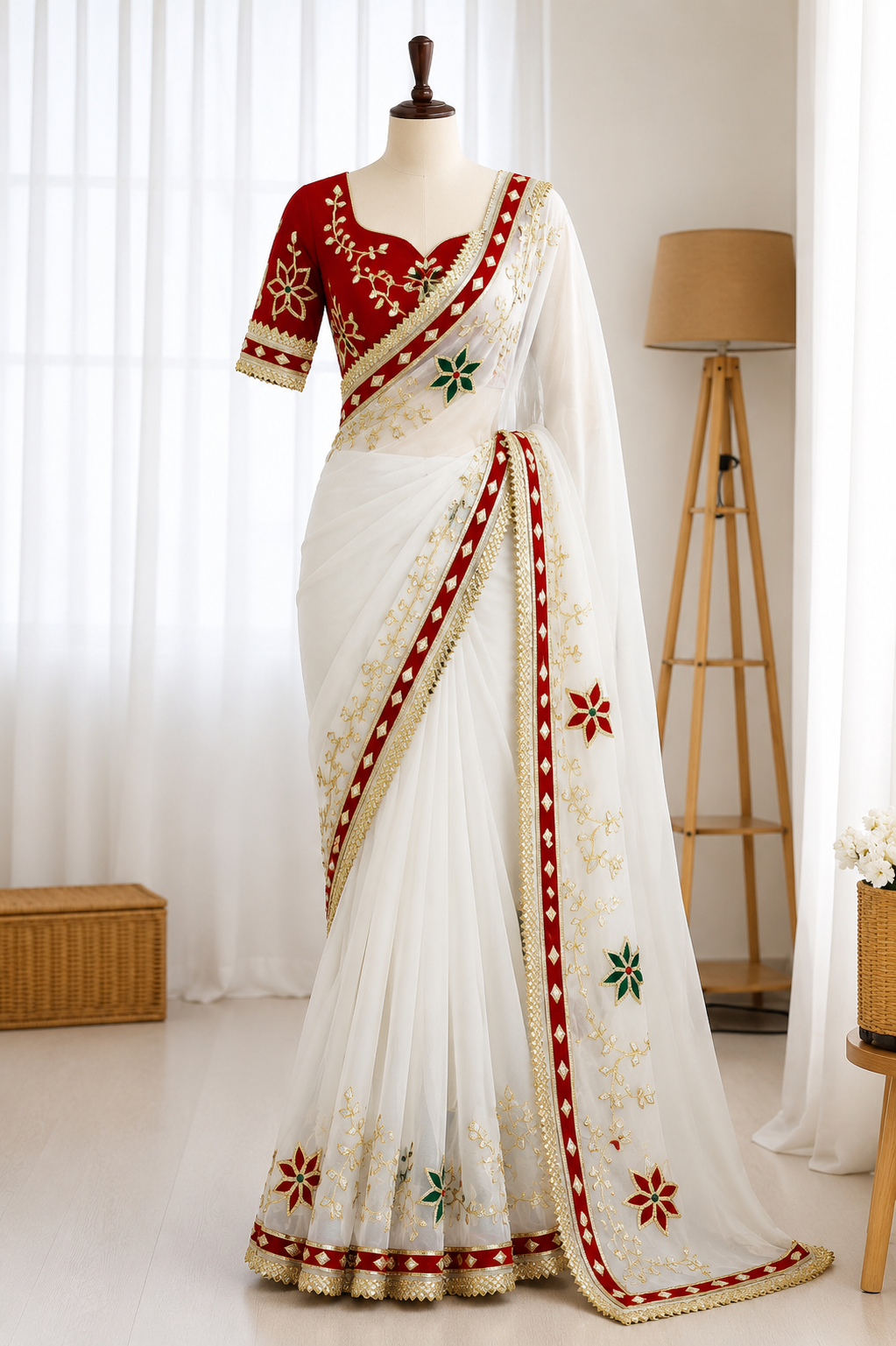 Soft C*C Georgette Gotta Work Saree