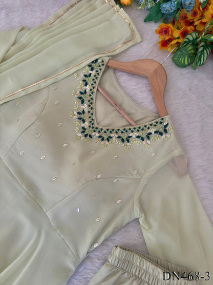 New Look Heavy Quality Hand Work Gown