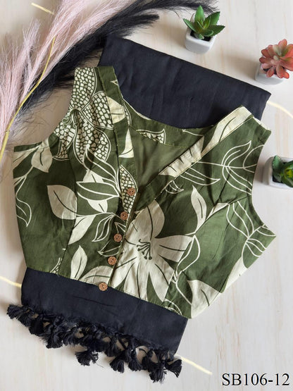 Cotton Silk With Digital Print Saree
