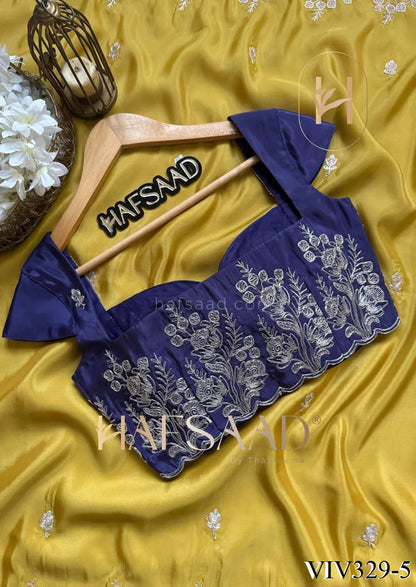 Rich Soft Coding Dori Embroidery Work Saree