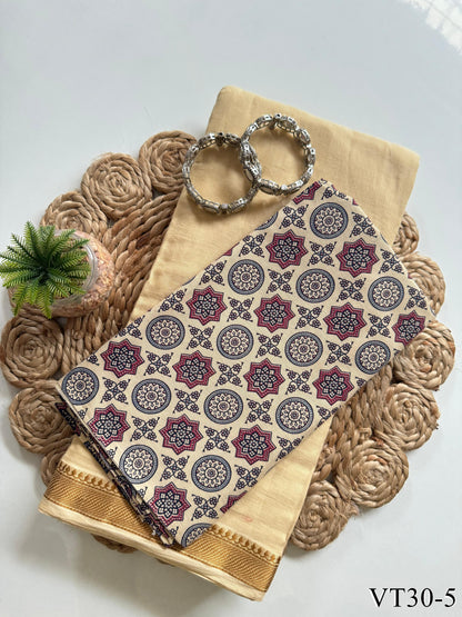 Graceful Resham Mul Cotton Saree
