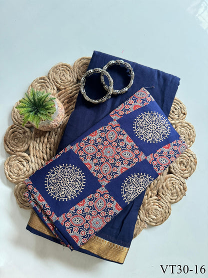 Graceful Resham Mul Cotton Saree