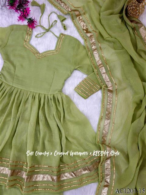 Pink Color Soft Crunchy Crush Top Plazzo
