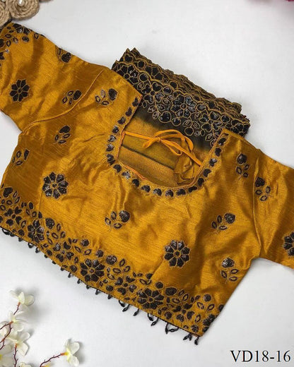 Pure Soft Georgette Pending Weaving Work Saree