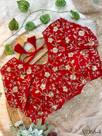 Beautiful Rich Moss Fabric Saree With Elegant Sequence Zari & Embroidery Work