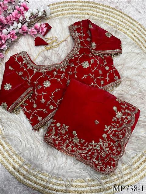 Beautiful Soft Rich Fendy Satin Silk With Sequence Embroidery Work Saree