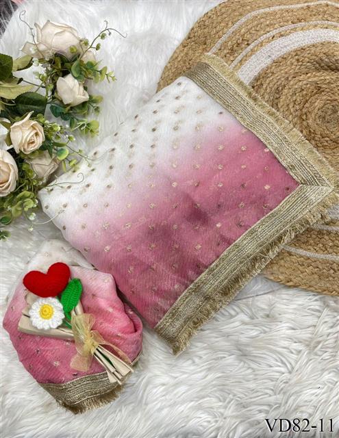 Elegant Rich Look Fendy Satin Silk With Self Weaving Jacquard Lining Work Saree