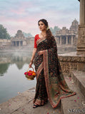 Pure Heavy Rajwada Pashmina Silk saree