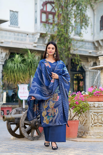 SUMMER SPECIAL ROMAN SILK TOP PENT SET UNDER 1500