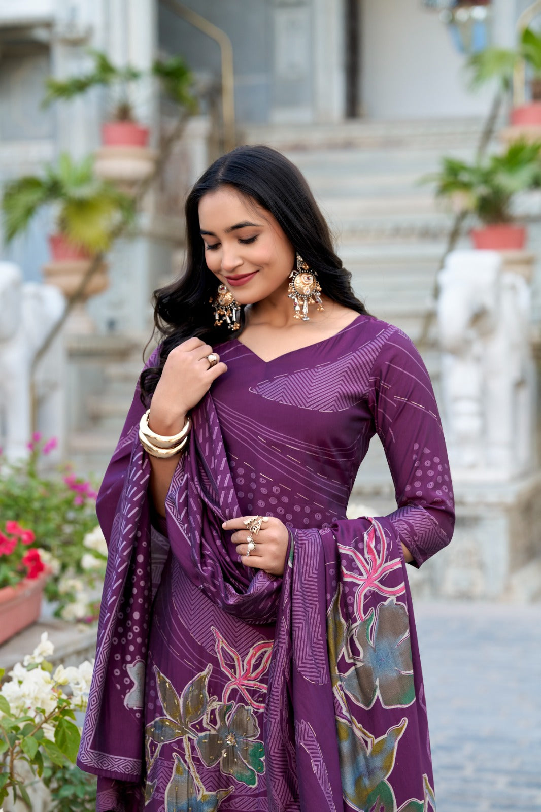 SUMMER SPECIAL ROMAN SILK TOP PENT SET UNDER 1500