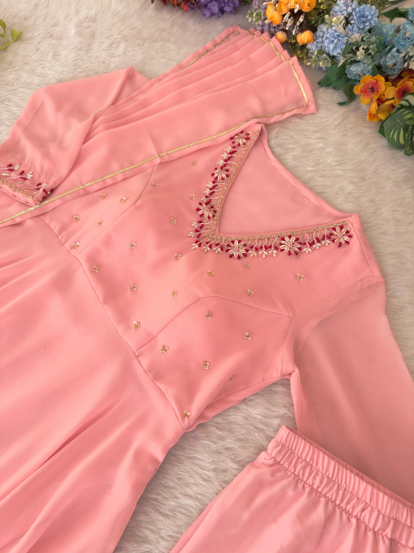 New Look Heavy Quality Hand Work Gown