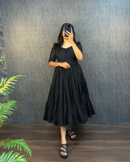 Hakoba Cotton With Treding Design Gown