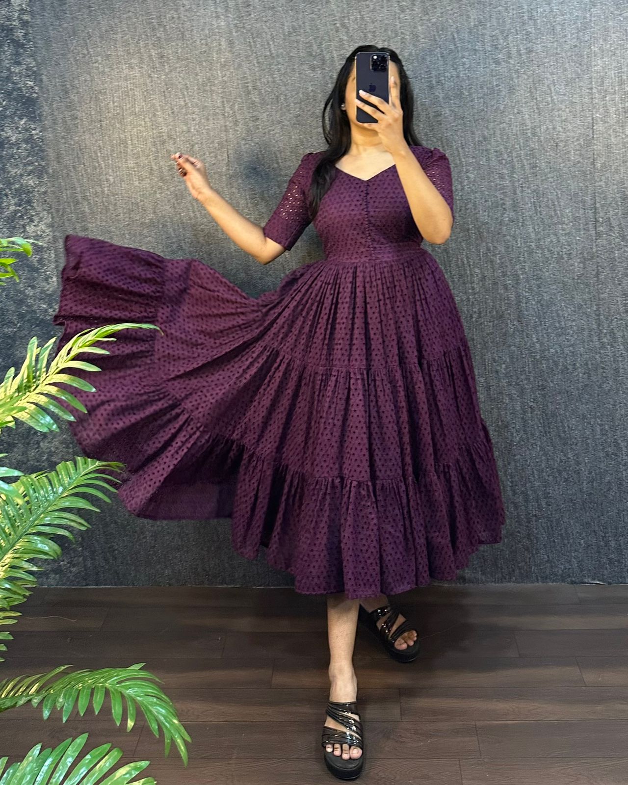 Hakoba Cotton With Treding Design Gown