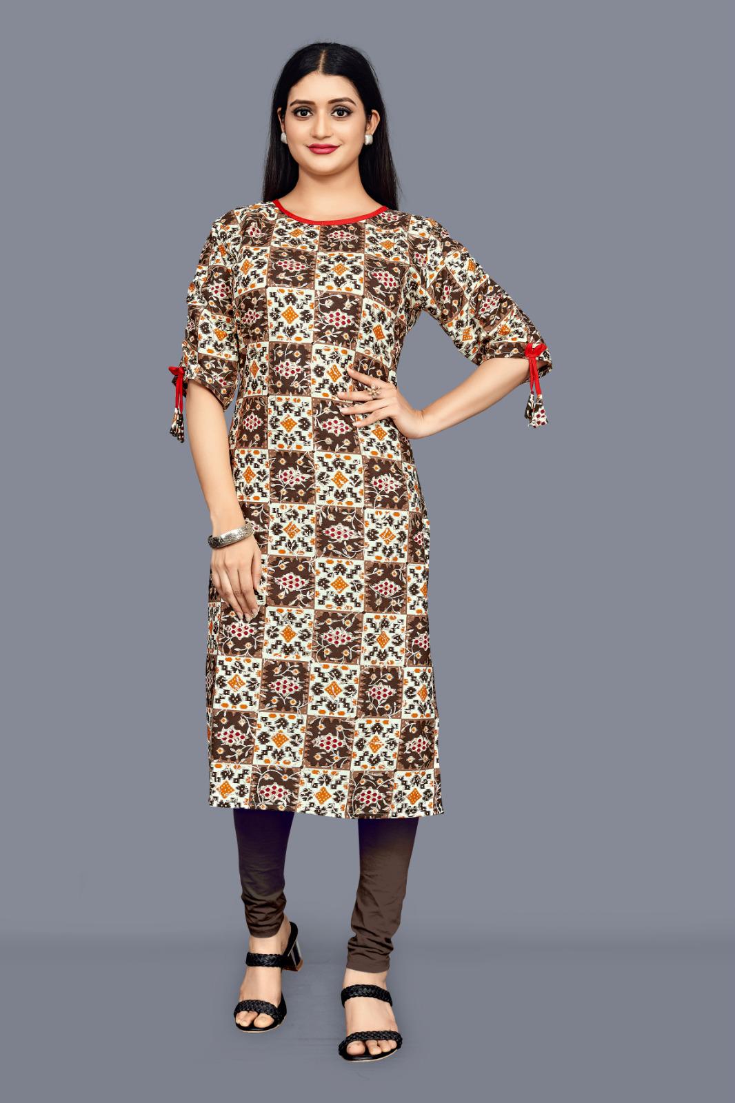Heavy Soft Imported Print Foil Print Top