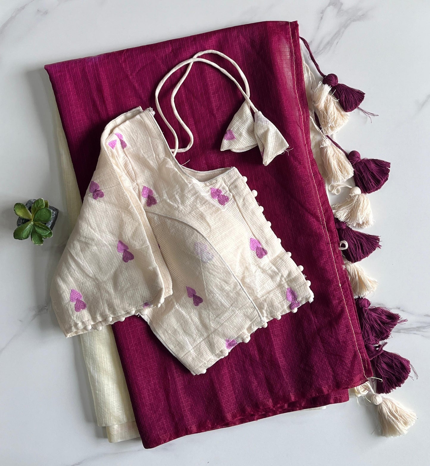 Doriya Dual Shade Primium Viscise Cotton Saree