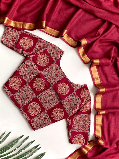 Pure Mul Cotton Beautiful Jacquard Border Work Saree