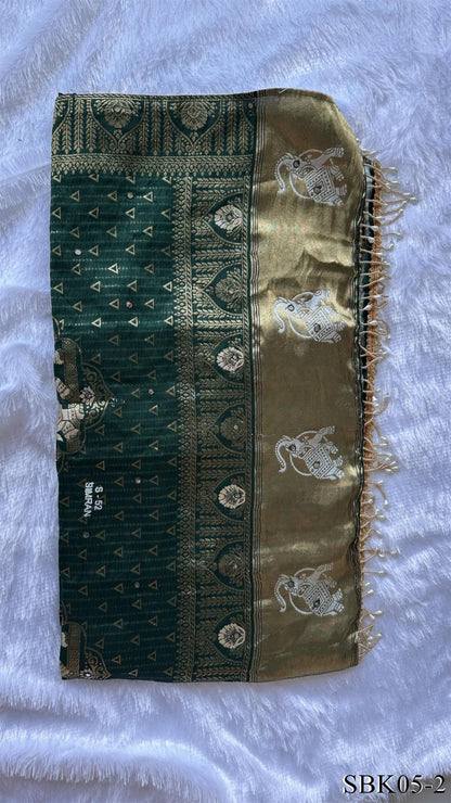 Beautiful Dolla Silk Saree With Rich Jacquard &  Less Border work