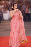 Beautiful Mul Cotton Saree With Sequence Work