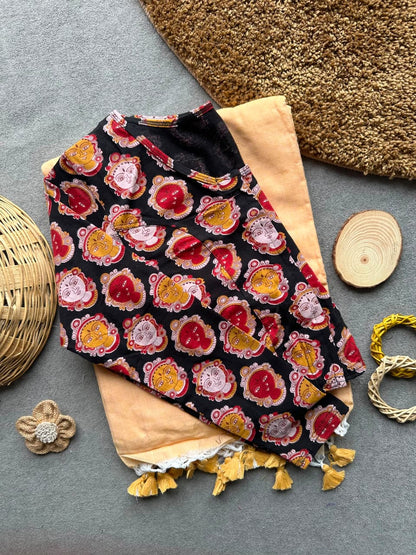 Pure Khadi Cotton Plain Saree