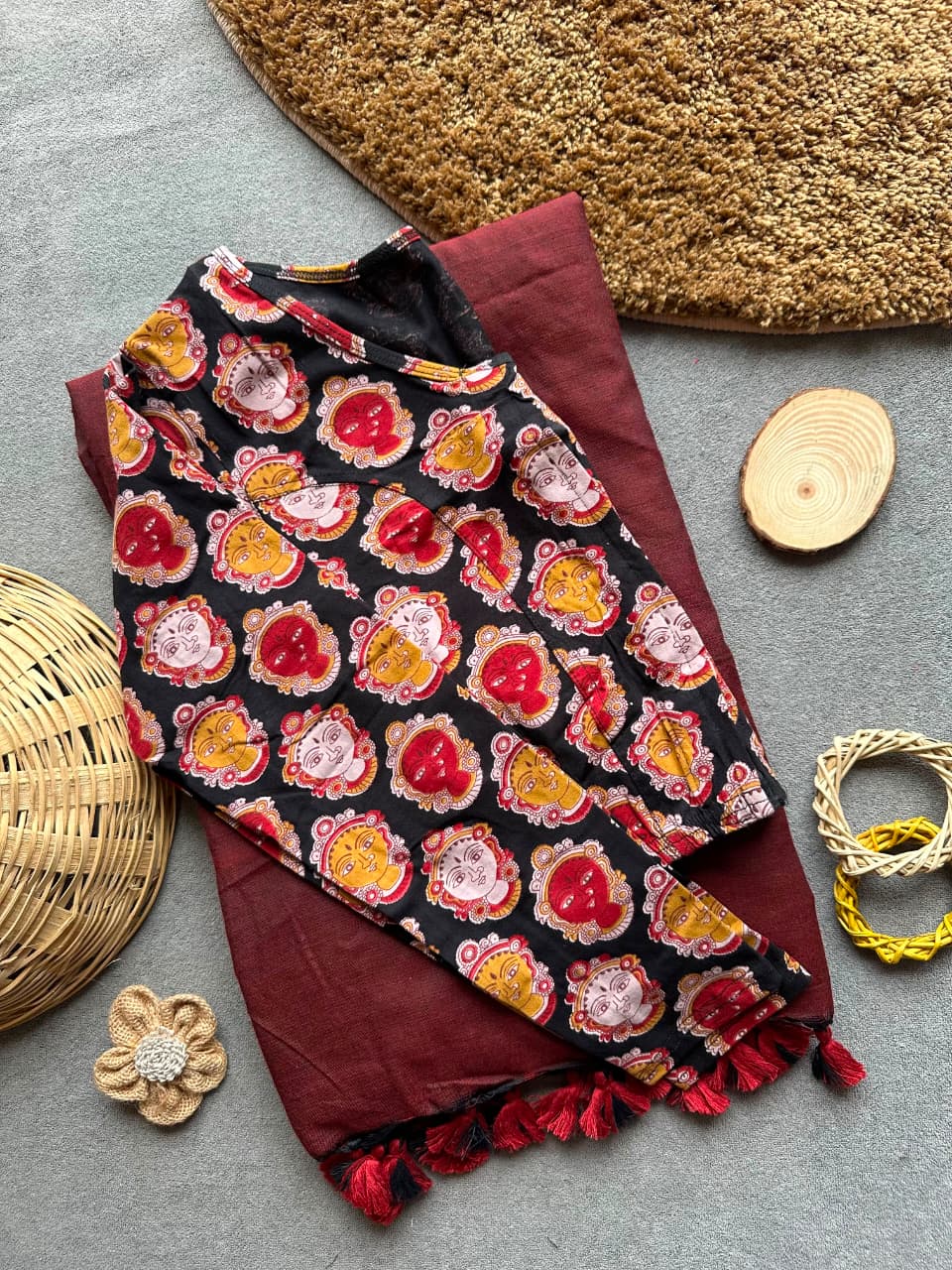 Pure Khadi Cotton Plain Saree