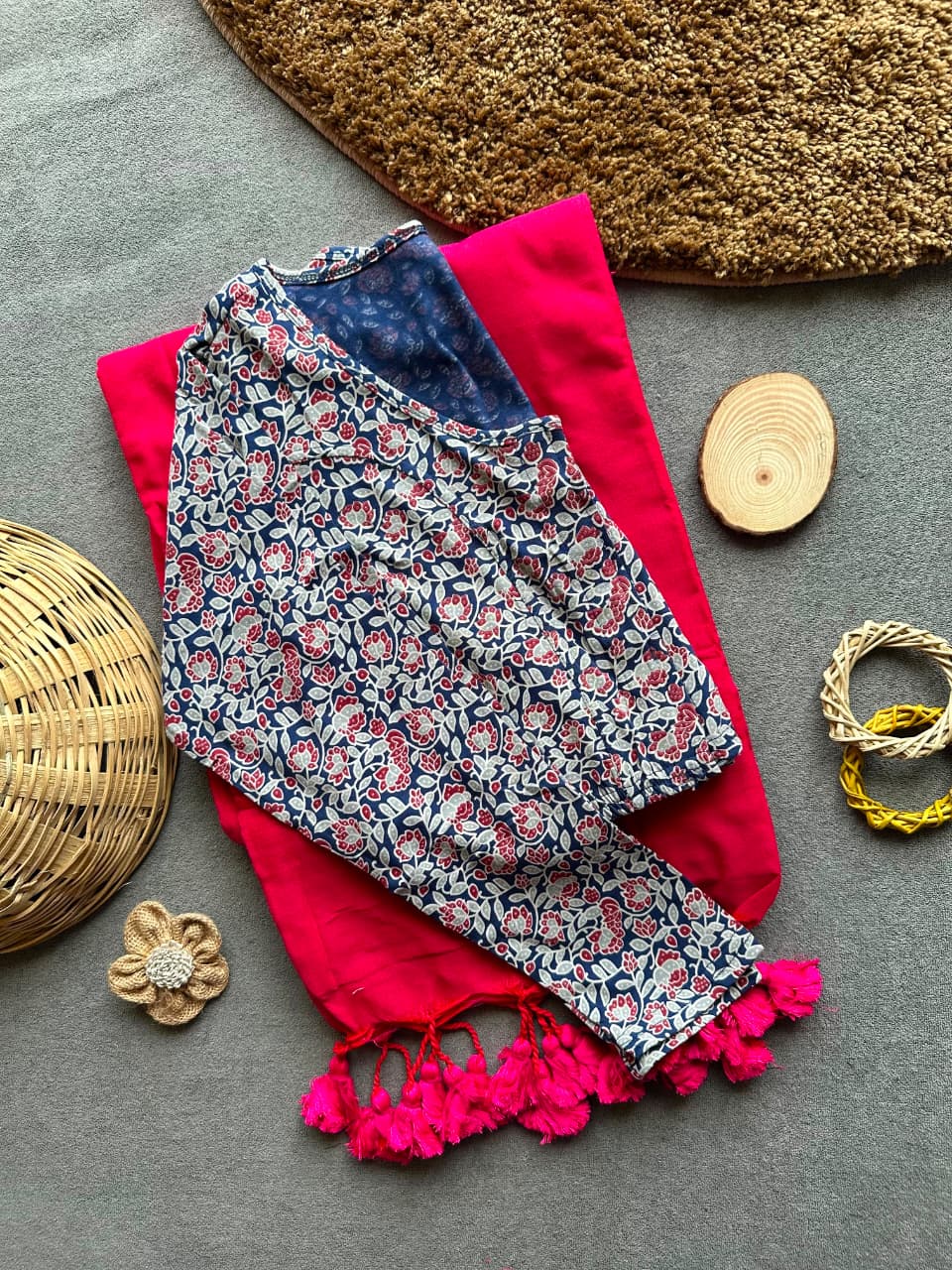 Pure Khadi Cotton Plain Saree
